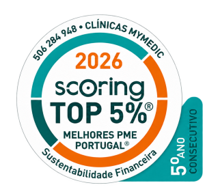 Selo Scoring TOP 5% Melhores PME Portugal 2026, Clínicas MyMedic